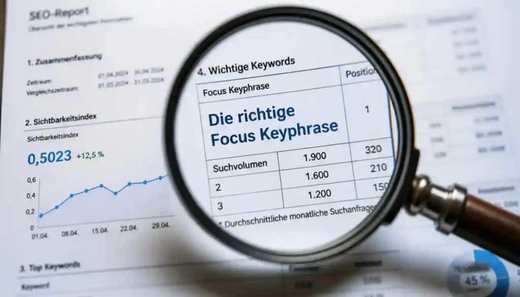 Die richtige Focus Keyphrase"