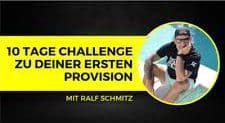 Challenge "In 10 Tagen zur ersten Provision"