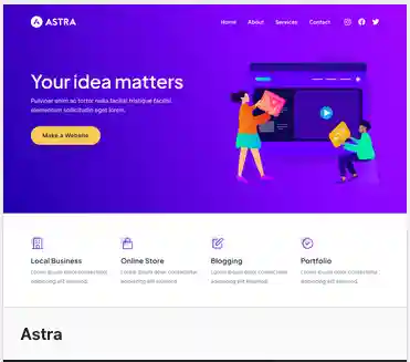WP Theme Astra