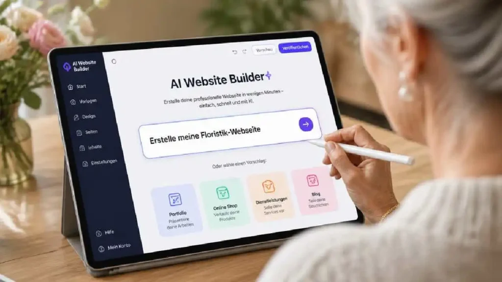 Webseiten mit KI erstellen 5 Hostinger Website Builder