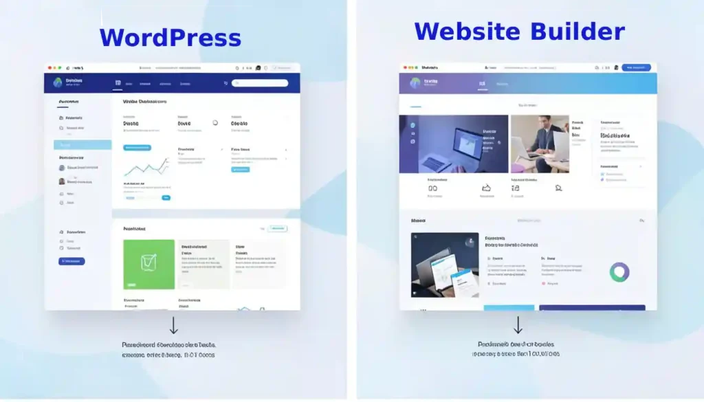– WordPress oder Website Builder?