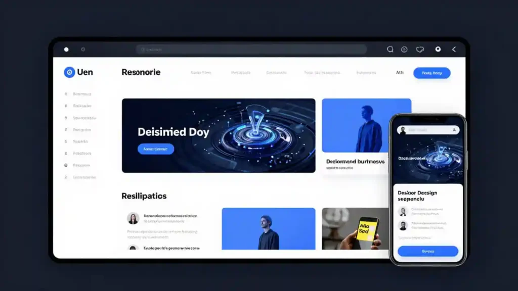 Website mit KI erstellen mit drag and drop