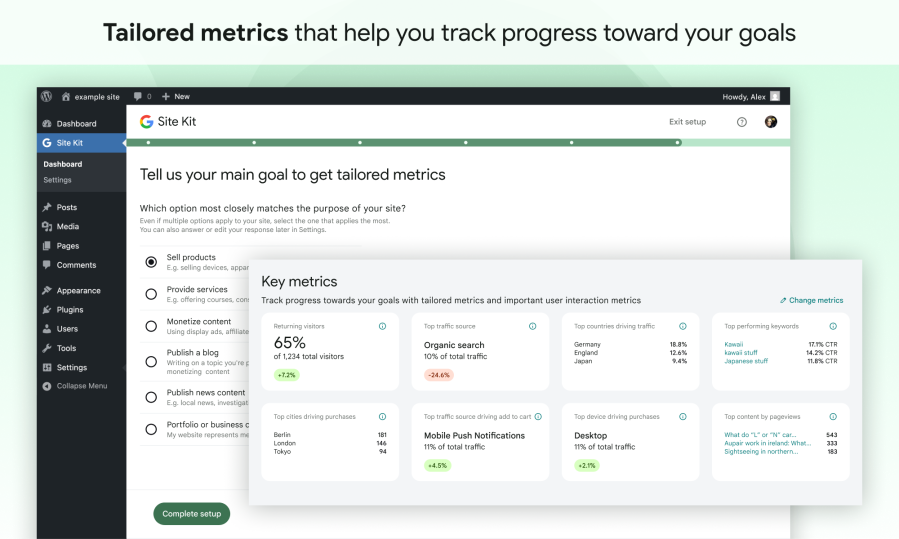 WordPress: Welche Plugins nutze ich wirklich? (Mein Setup) 12 site kit