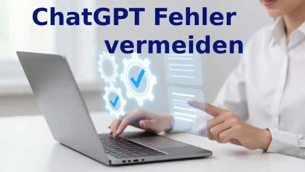 ChatGPT Fehler vermeiden