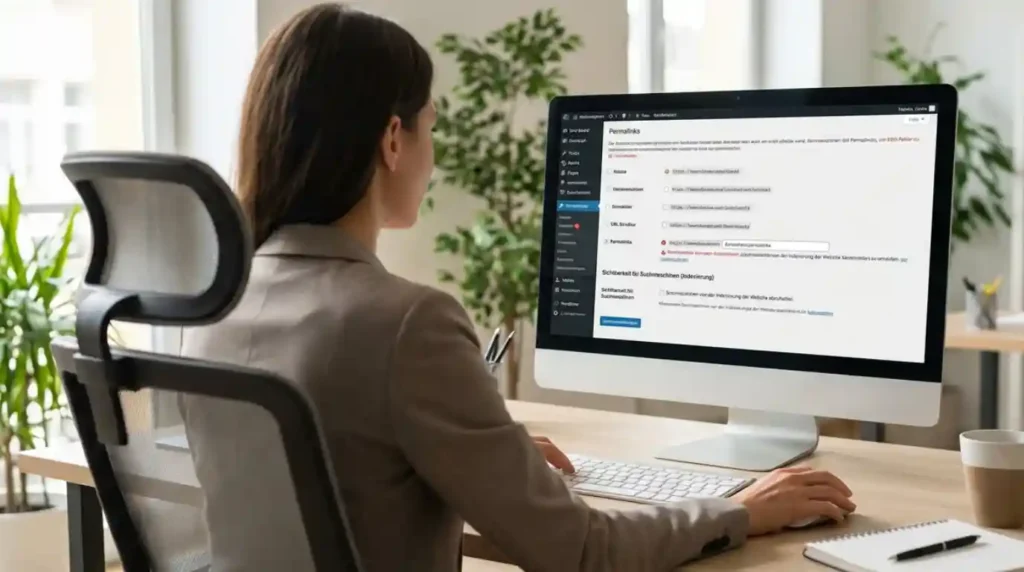 Meine WordPress Einstellungen