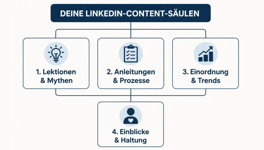 LinkedIn für Senioren 6 Linkedin Content Strategie