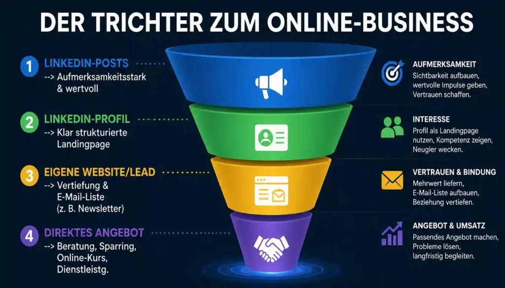 LinkedIn für Senioren 9 Dein Trichter für dein Onlinebusiness